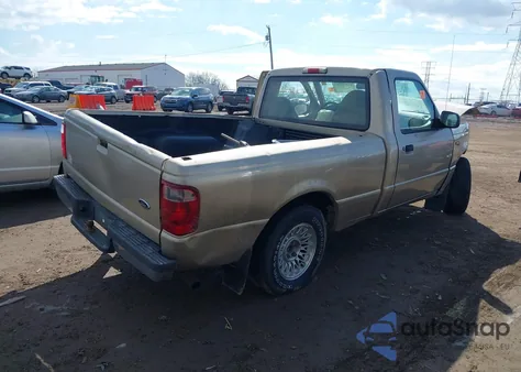 2001 Ford Ranger Xl/Xlt из США, поврежденный, VIN 1FTYR10C91TA12091